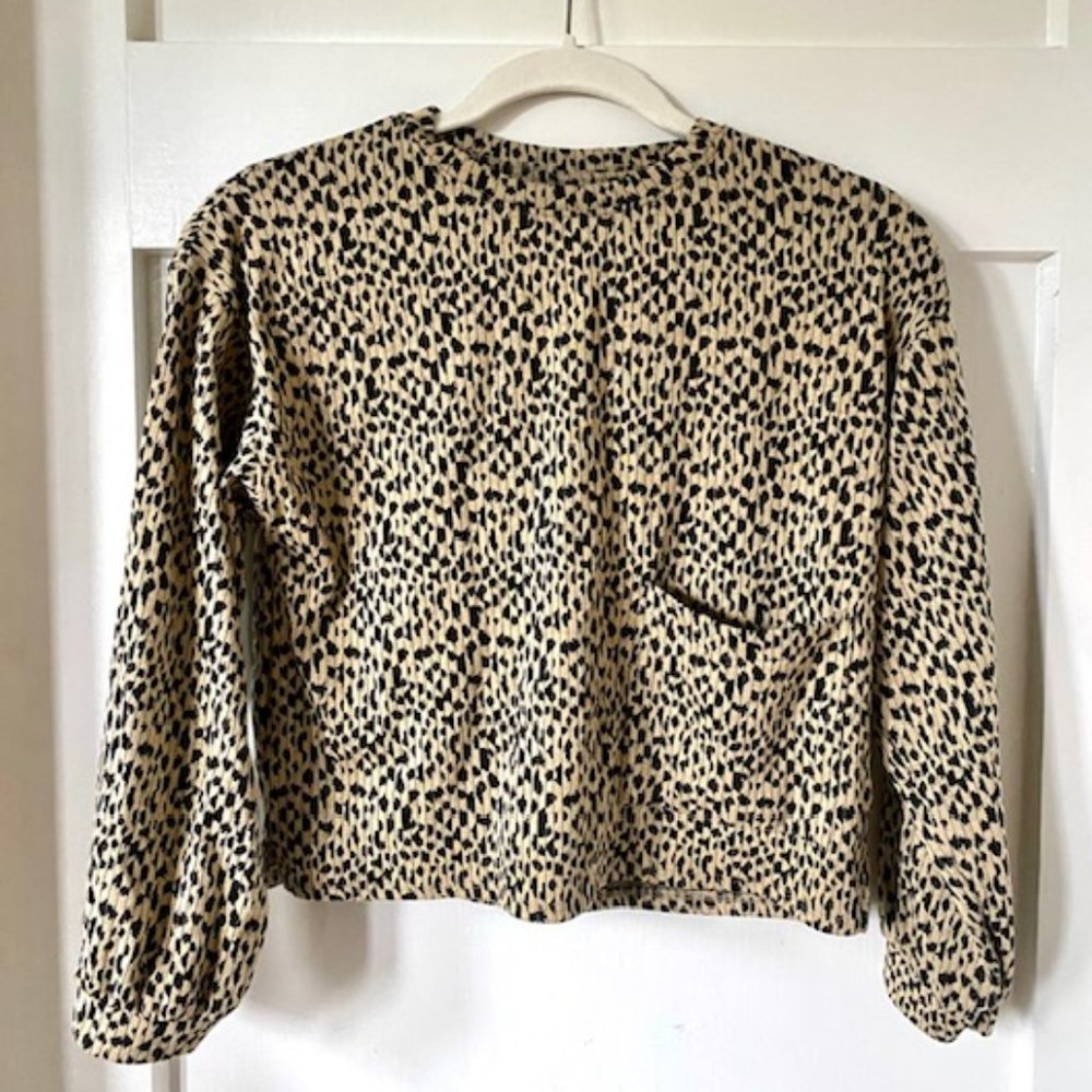 Zara Kids Animal Print Top Size 10